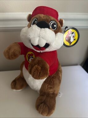 Buc-ee's Red Plush Beaver Stuffed Animal